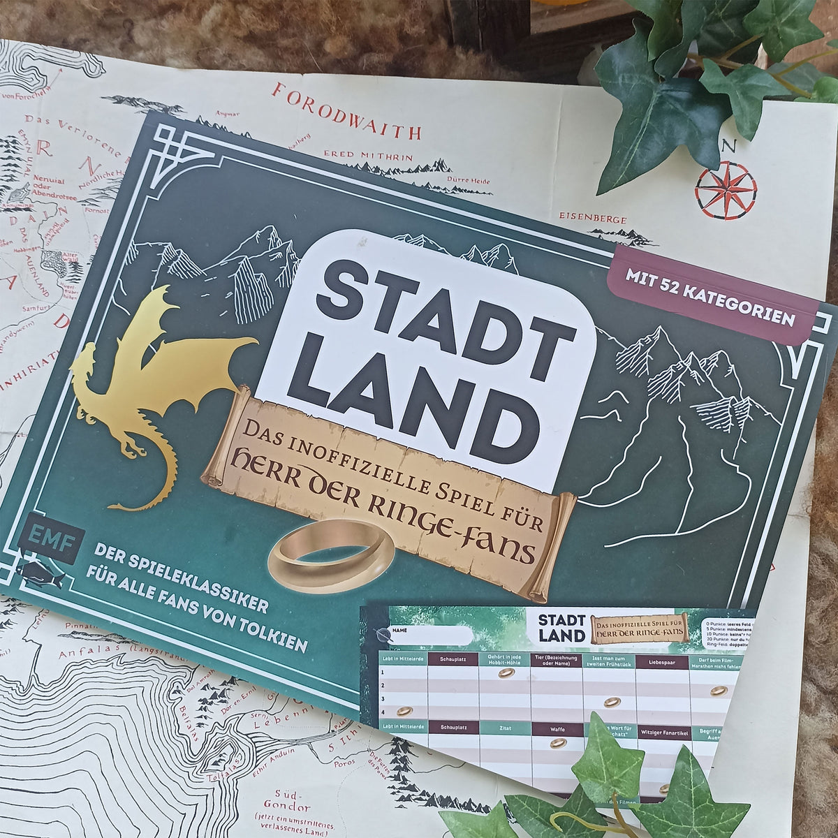 Produktbild Stadt Land - Das inoffizielle Spiel für Der Herr der Ringe-Fans