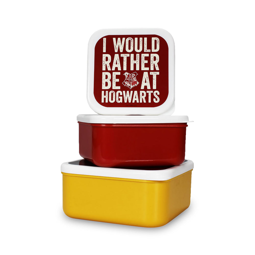 Produktbild Harry Potter - Hogwarts Wappen Lunchbox 3er Set