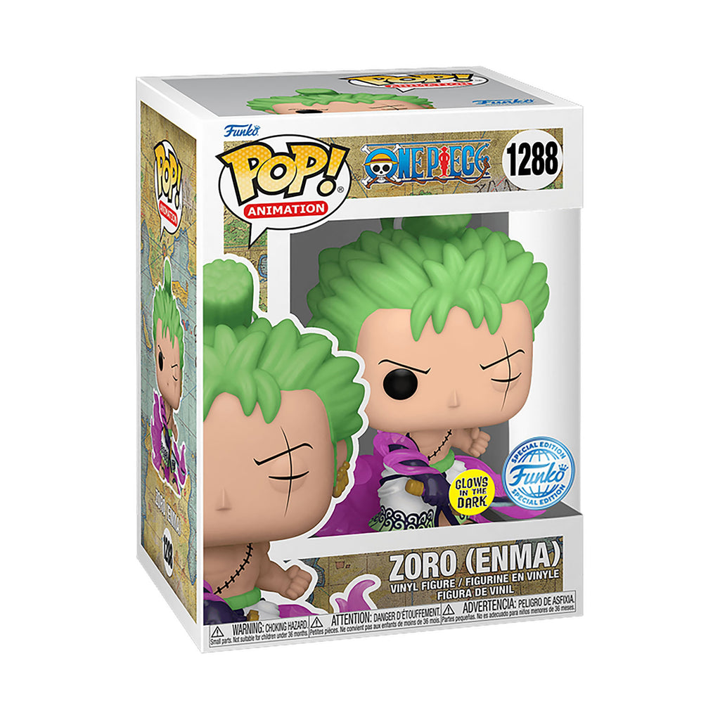 Produktbild One Piece - Zoro (Enma) Funko Pop Figur mit Glow in the Dark Effekt