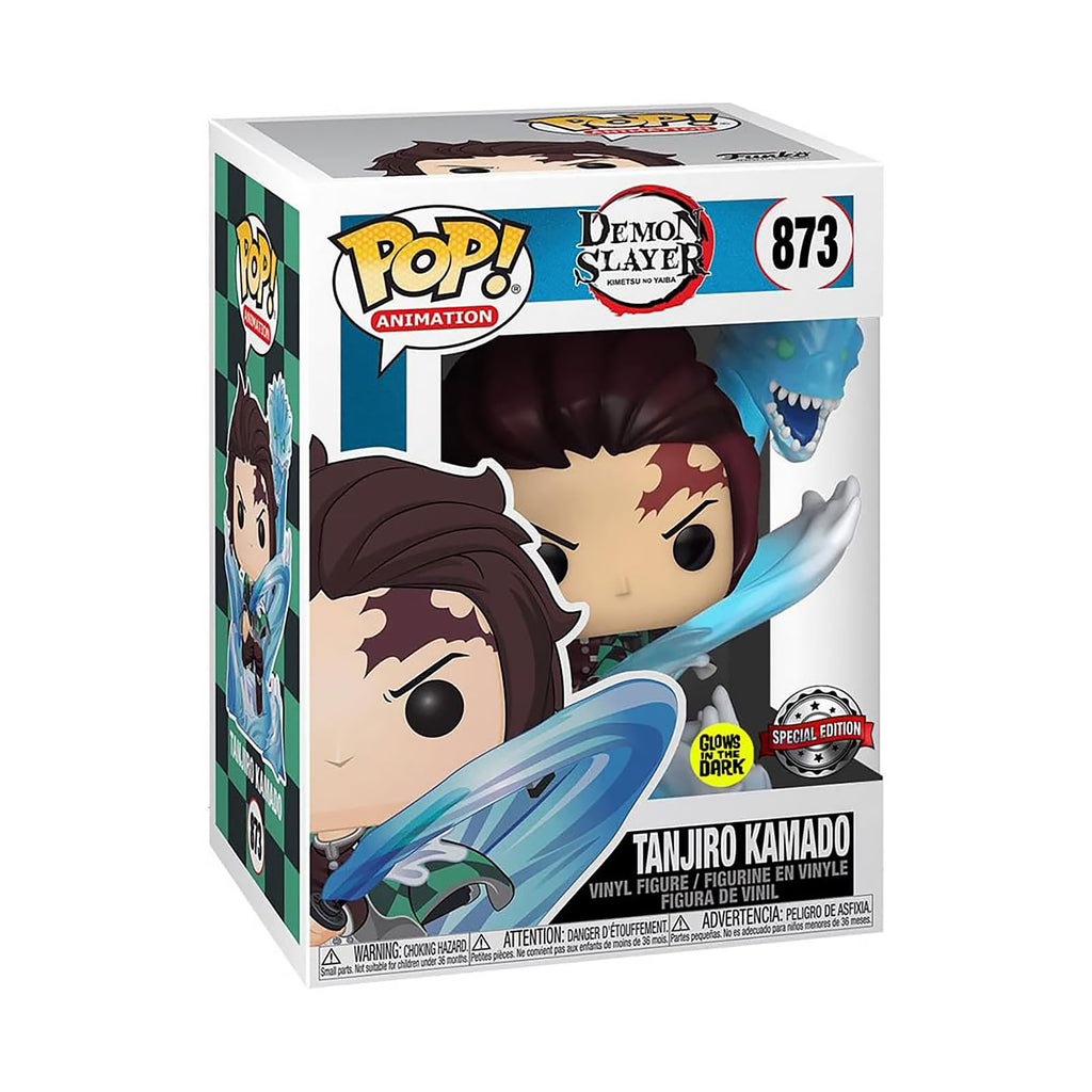 Produktbild Demon Slayer - Tanjiro Kamado Funko Pop Figur mit Glow in the Dark Effekt