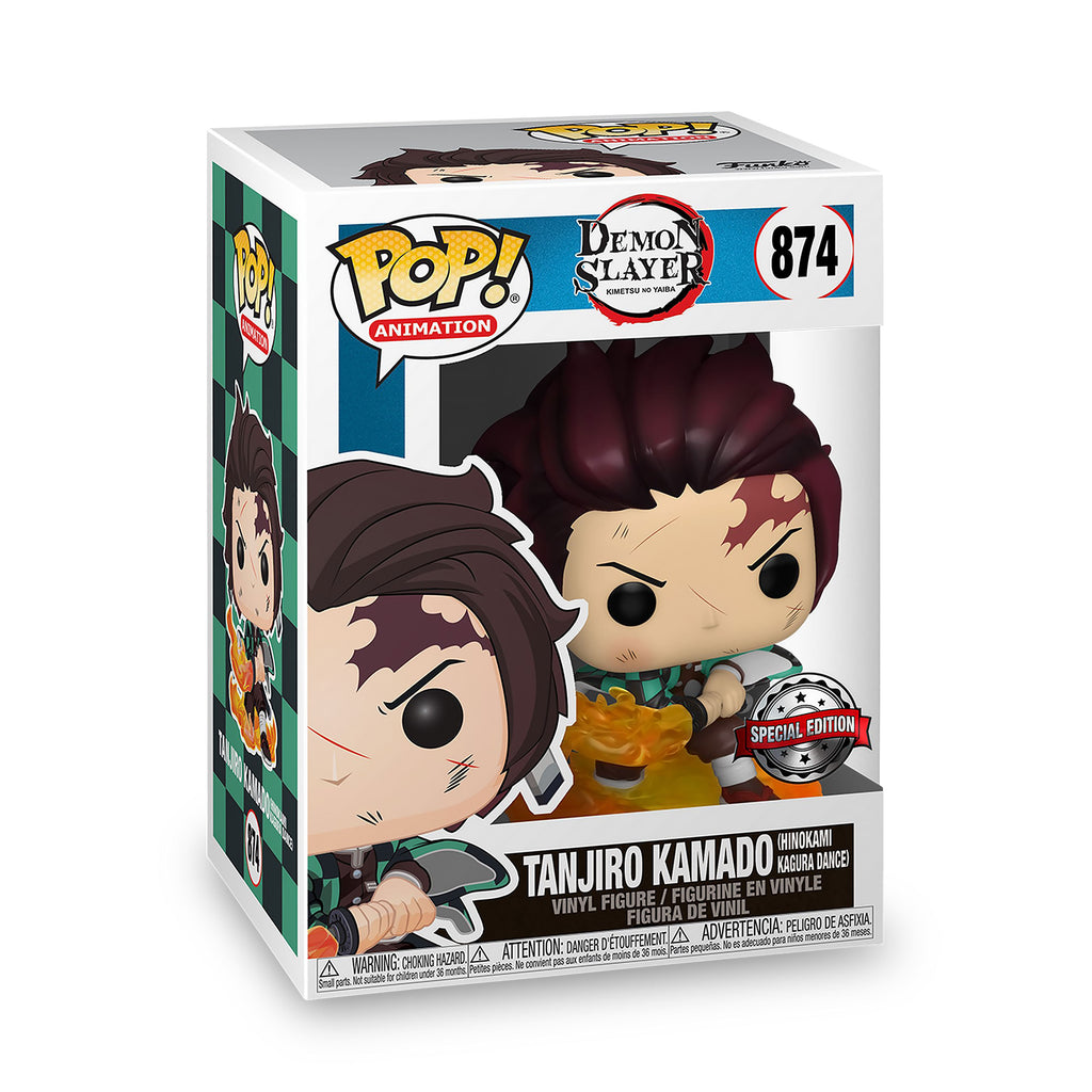 Produktbild Demon Slayer - Tanjiro Kamado (Hinokami Kagura Dance) Funko Pop Figur