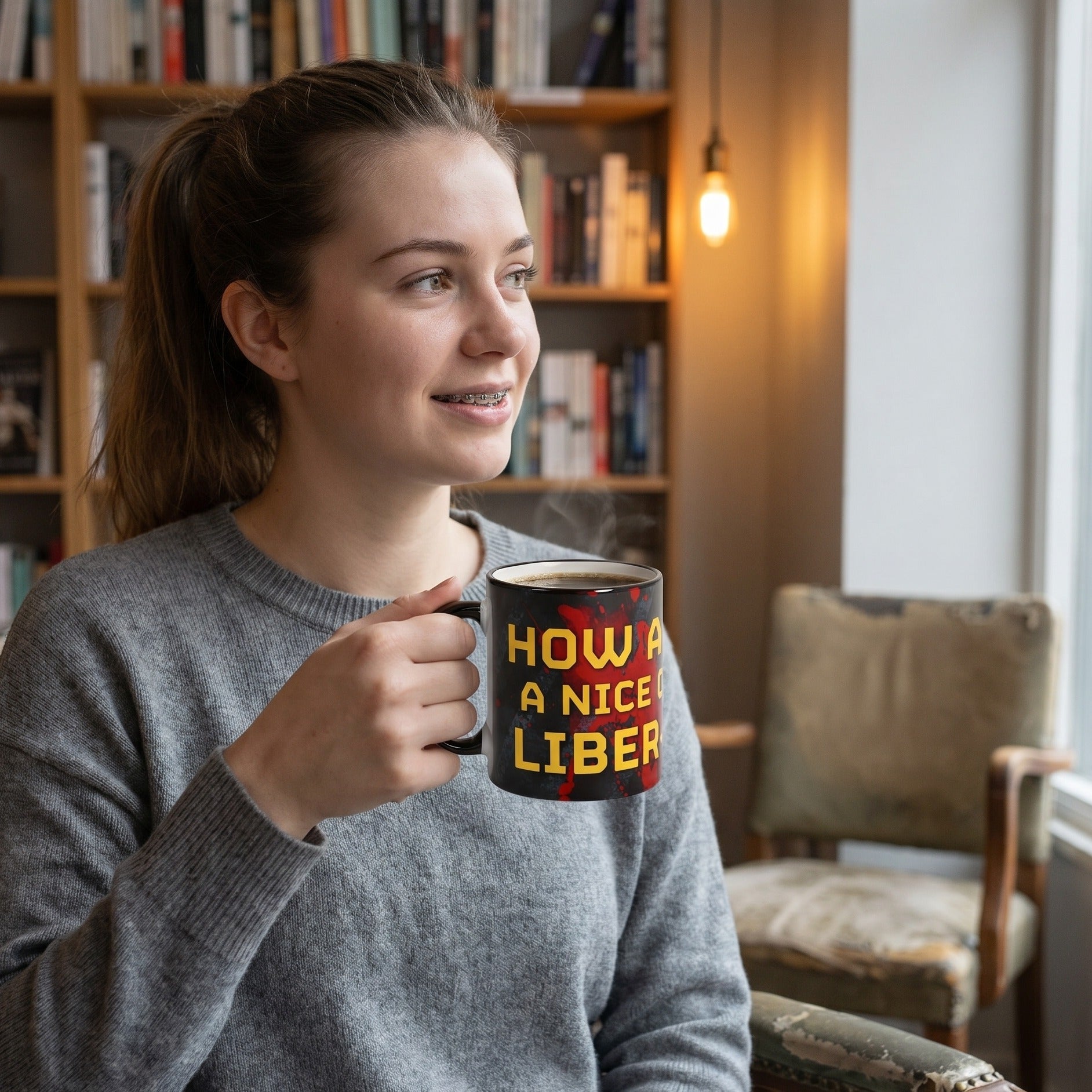Produktbild Liber-Tea Tasse für Helldivers Fans