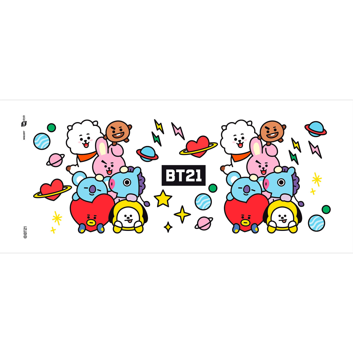 Produktbild BT21 Characters Tasse - Line Friends