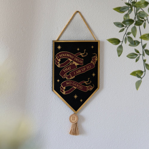 Produktbild Harry Potter - I Solemnly Swear Alumni Wandbild Holz