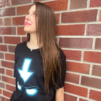 Produktbild Spirit T-Shirt für Avatar Aang Fans schwarz