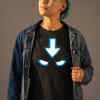 Produktbild Spirit T-Shirt für Avatar Aang Fans schwarz