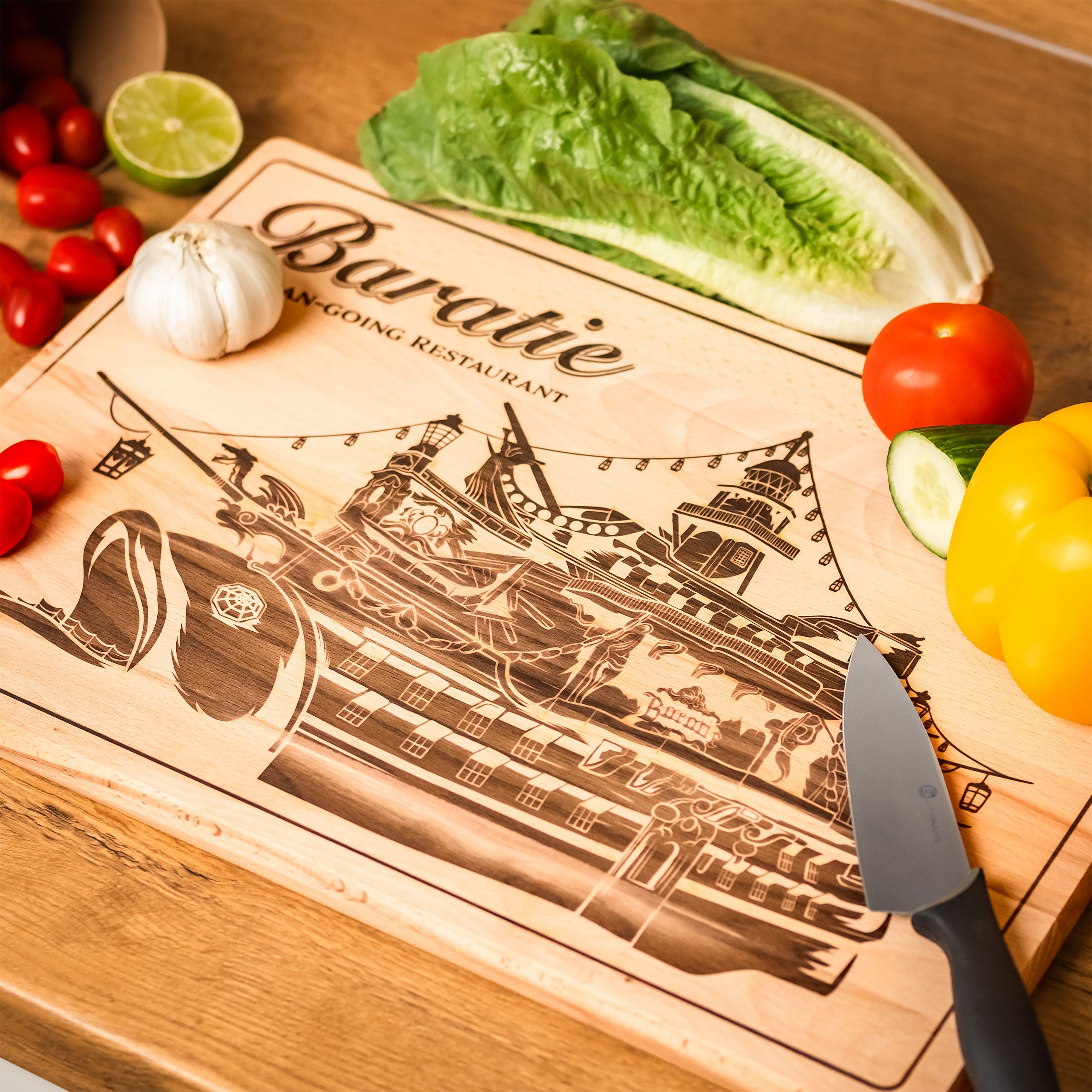 Product image One Piece - Baratie Cutting Board Beech