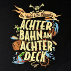 Produktbild Mr. Hurley & Die Pulveraffen - Achterbahn T-Shirt schwarz