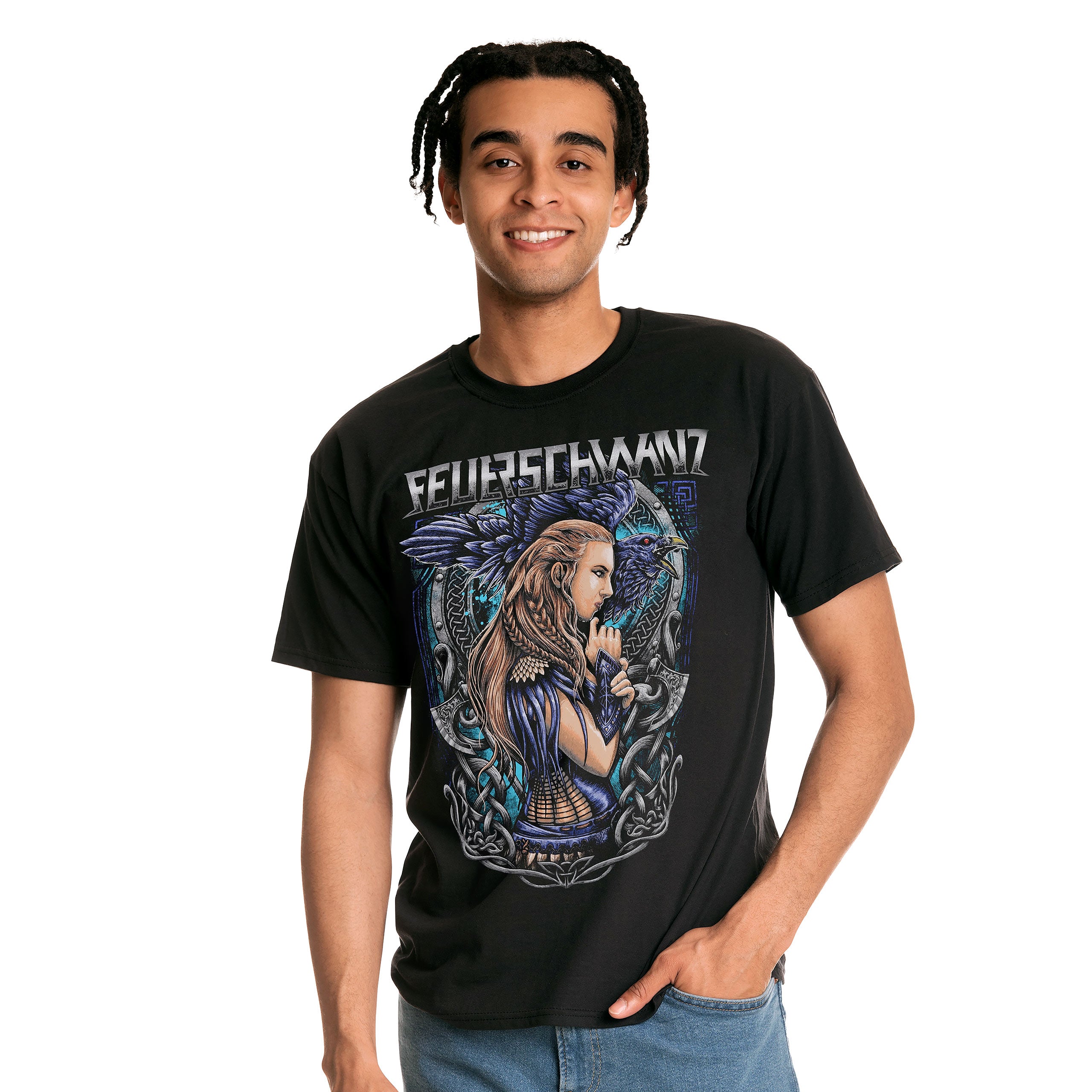 Produktbild Feuerschwanz - Morrigan T-Shirt schwarz