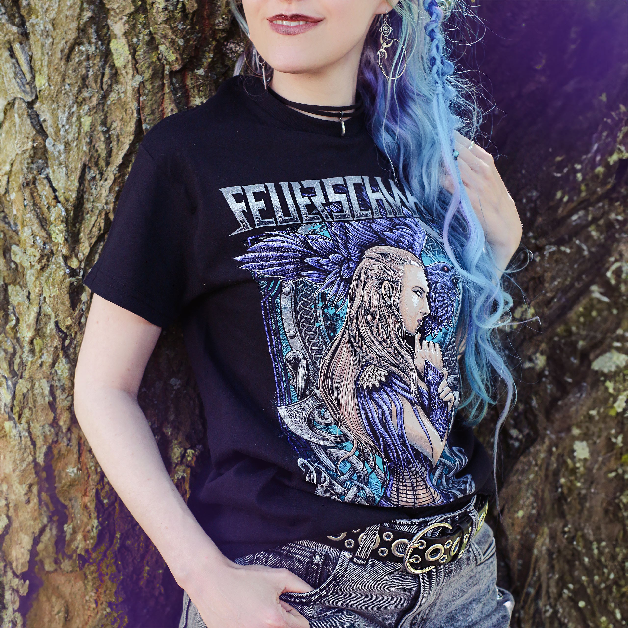 Produktbild Feuerschwanz - Morrigan T-Shirt schwarz