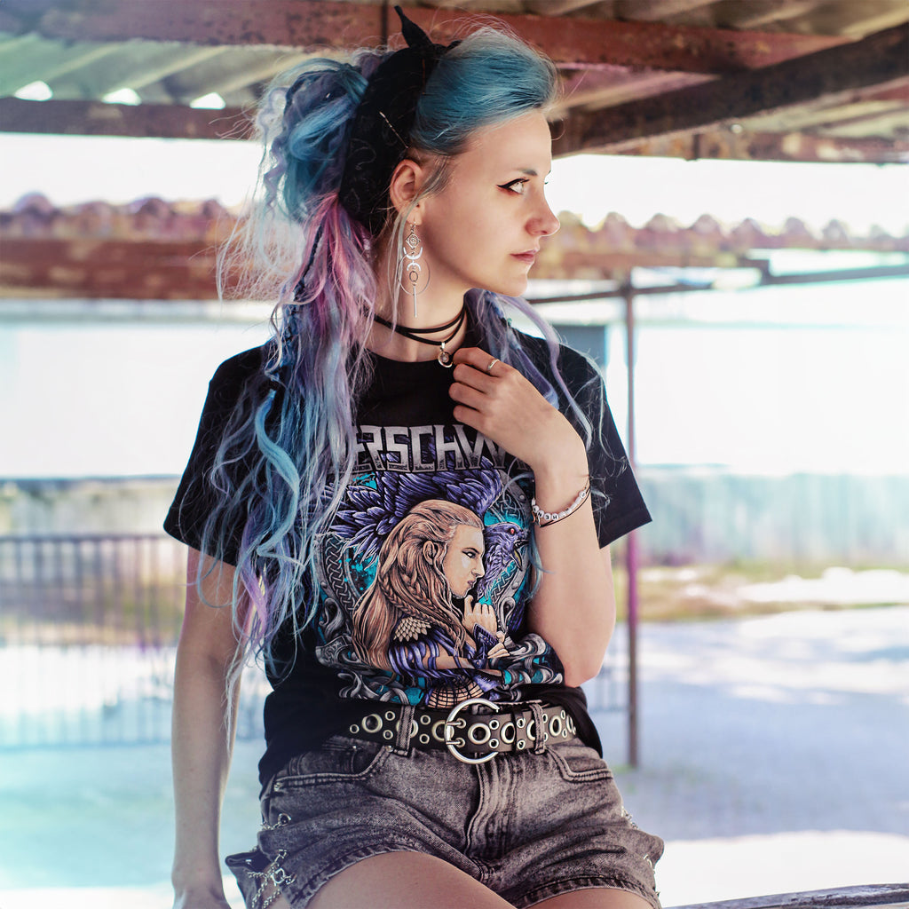Produktbild Feuerschwanz - Morrigan T-Shirt schwarz