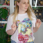 Produktbild Alice im Wunderland - Vintage Poster T-Shirt weiß