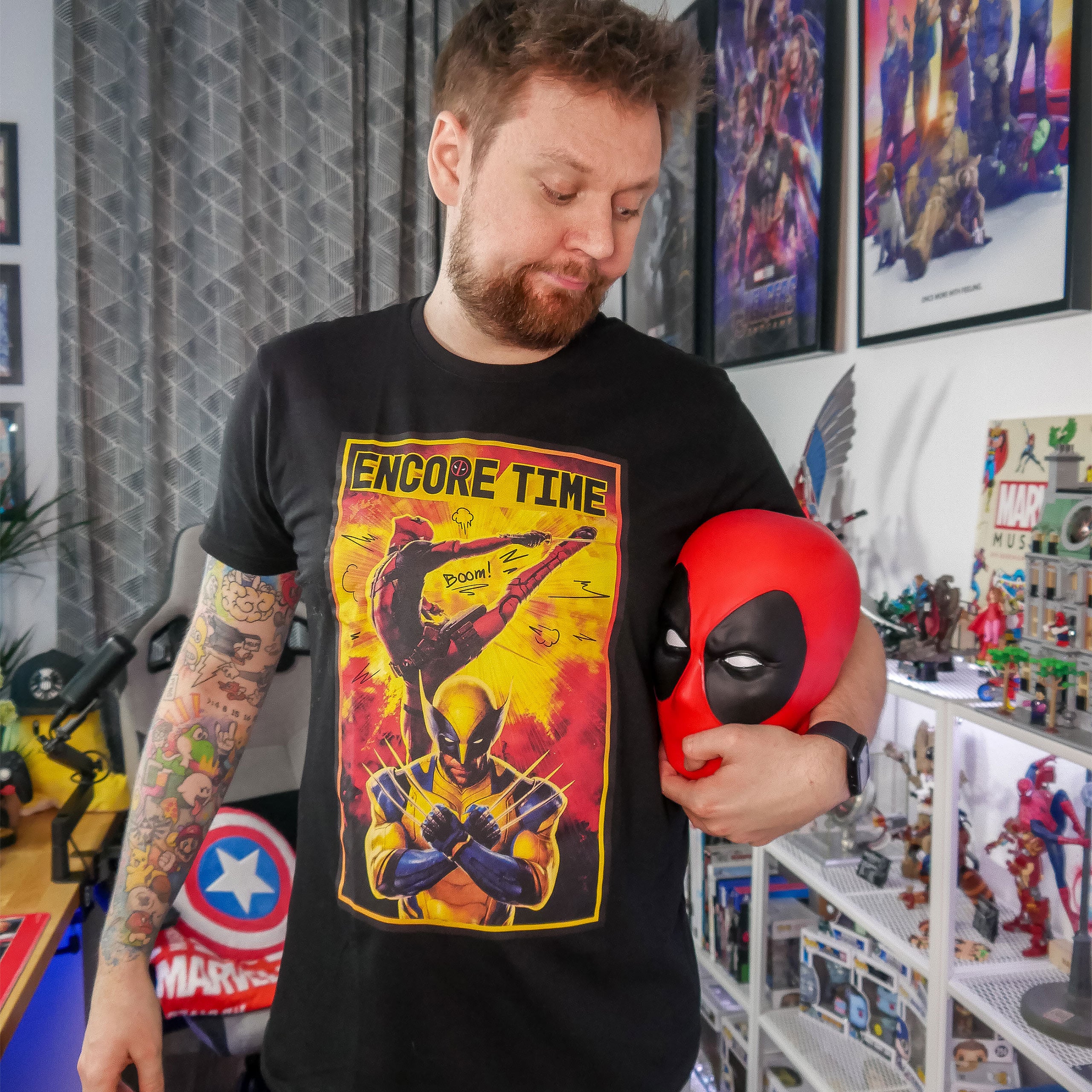 Produktbild Deadpool and Wolverine - Encore Time T-Shirt schwarz
