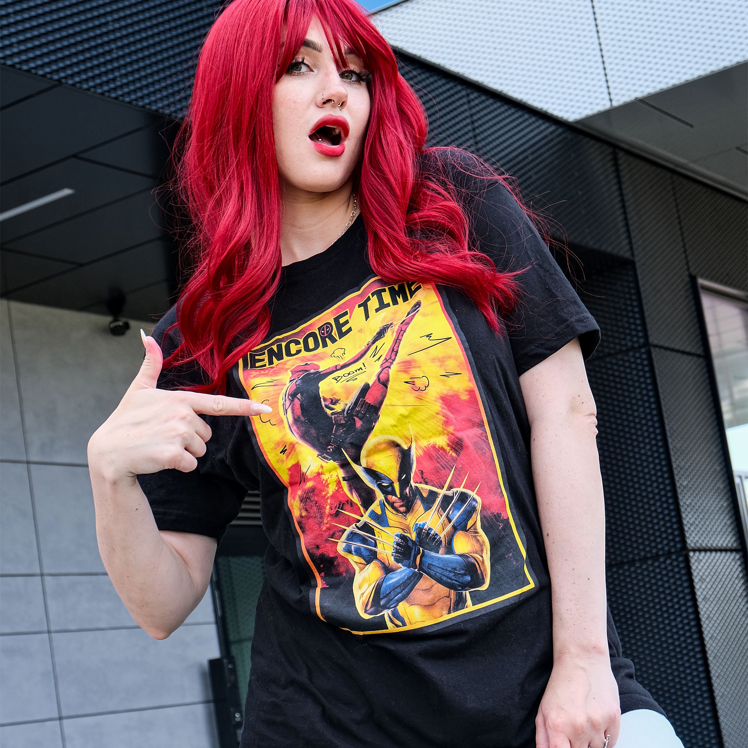 Produktbild Deadpool and Wolverine - Encore Time T-Shirt schwarz
