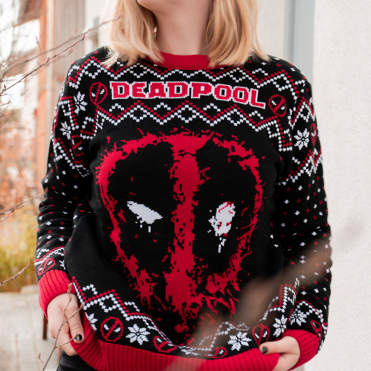 Produktbild Deadpool - Spray Strickpullover