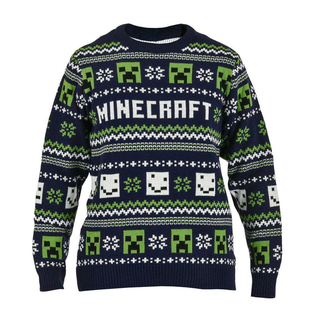Produktbild Minecraft - Pattern Strickpullover blau