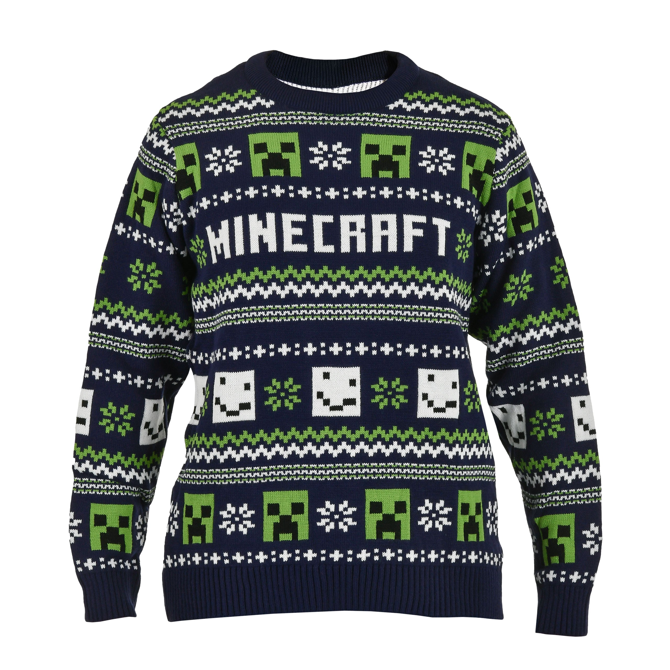 Product image Minecraft - Pattern Knitted Sweater blue