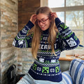 Produktbild Minecraft - Pattern Strickpullover blau