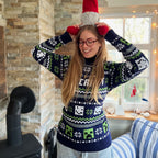 Produktbild Minecraft - Pattern Strickpullover blau