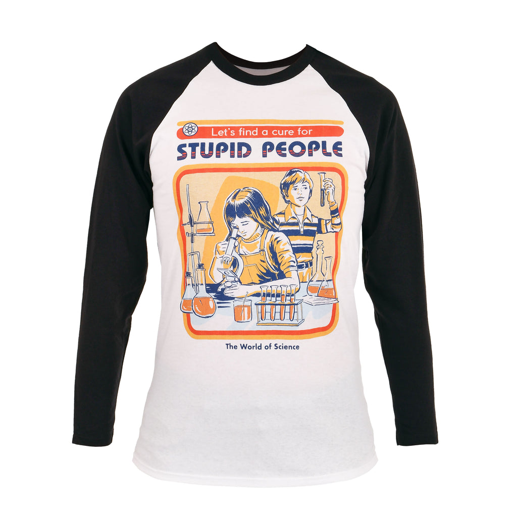 Produktbild Steven Rhodes - Let's Find A Cure For Stupid People Longsleeve