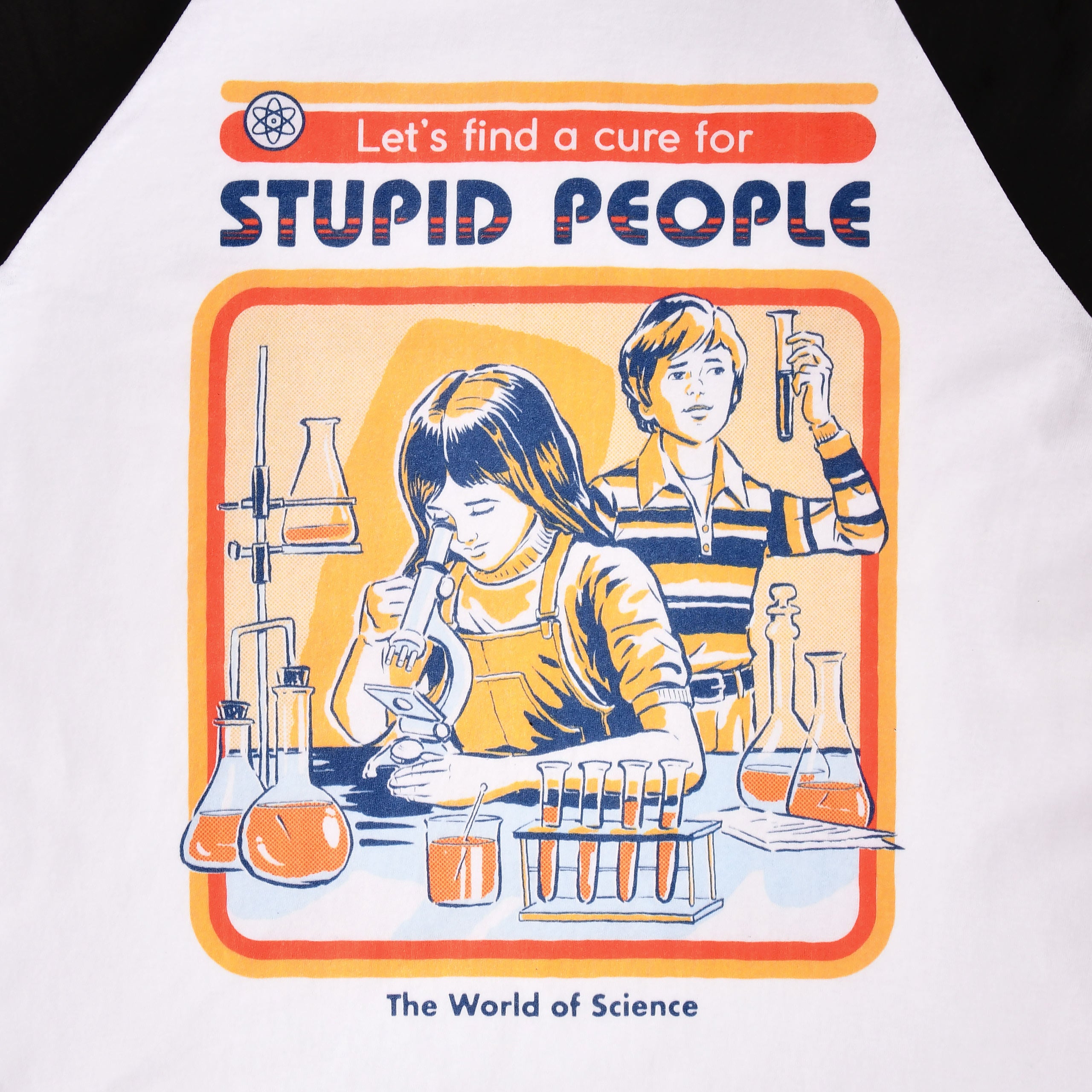 Produktbild Steven Rhodes - Let's Find A Cure For Stupid People Longsleeve