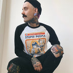 Produktbild Steven Rhodes - Let's Find A Cure For Stupid People Longsleeve