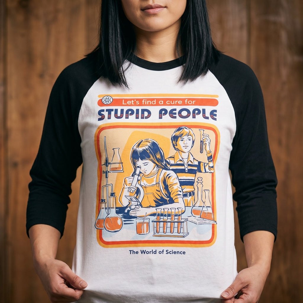 Produktbild Steven Rhodes - Let's Find A Cure For Stupid People Longsleeve