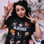 Produktbild Blue Lock - Characters T-Shirt schwarz