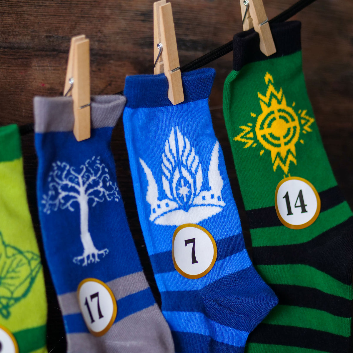 Produktbild Der Herr der Ringe Socken Adventskalender zum Befüllen