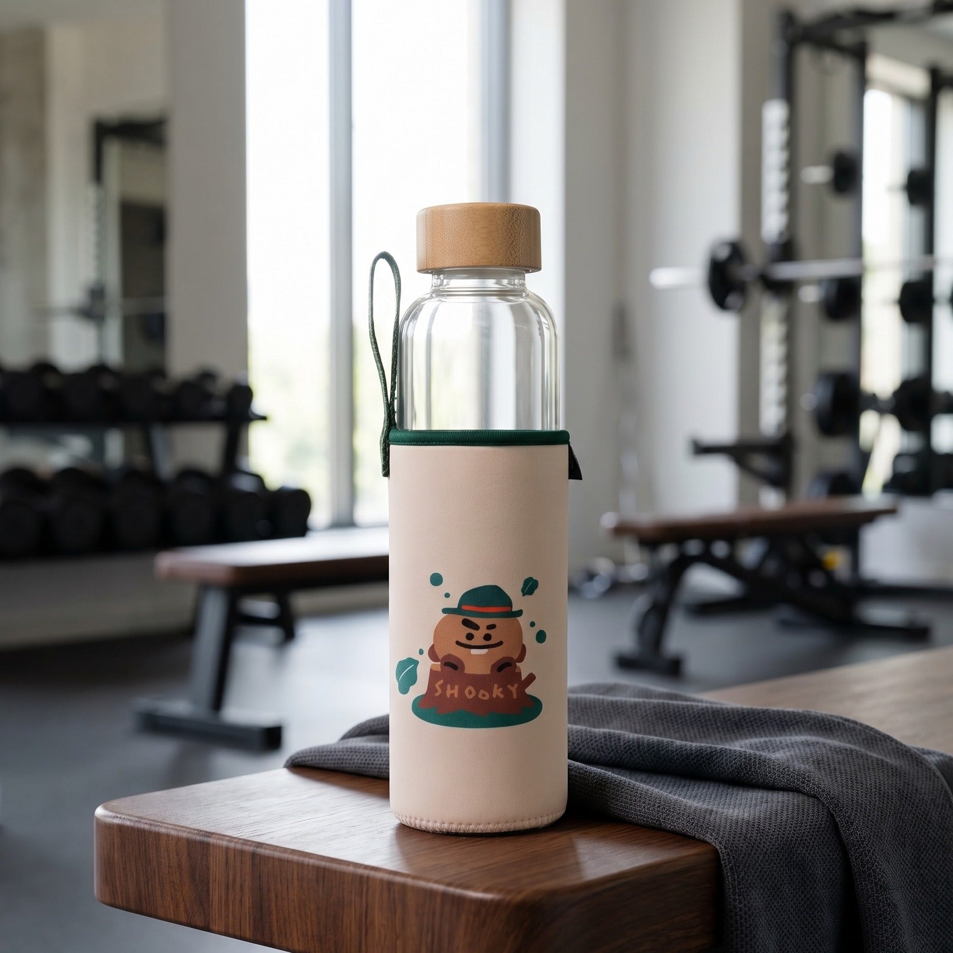 Produktbild Line Friends - BT21 Shooky Trinkflasche