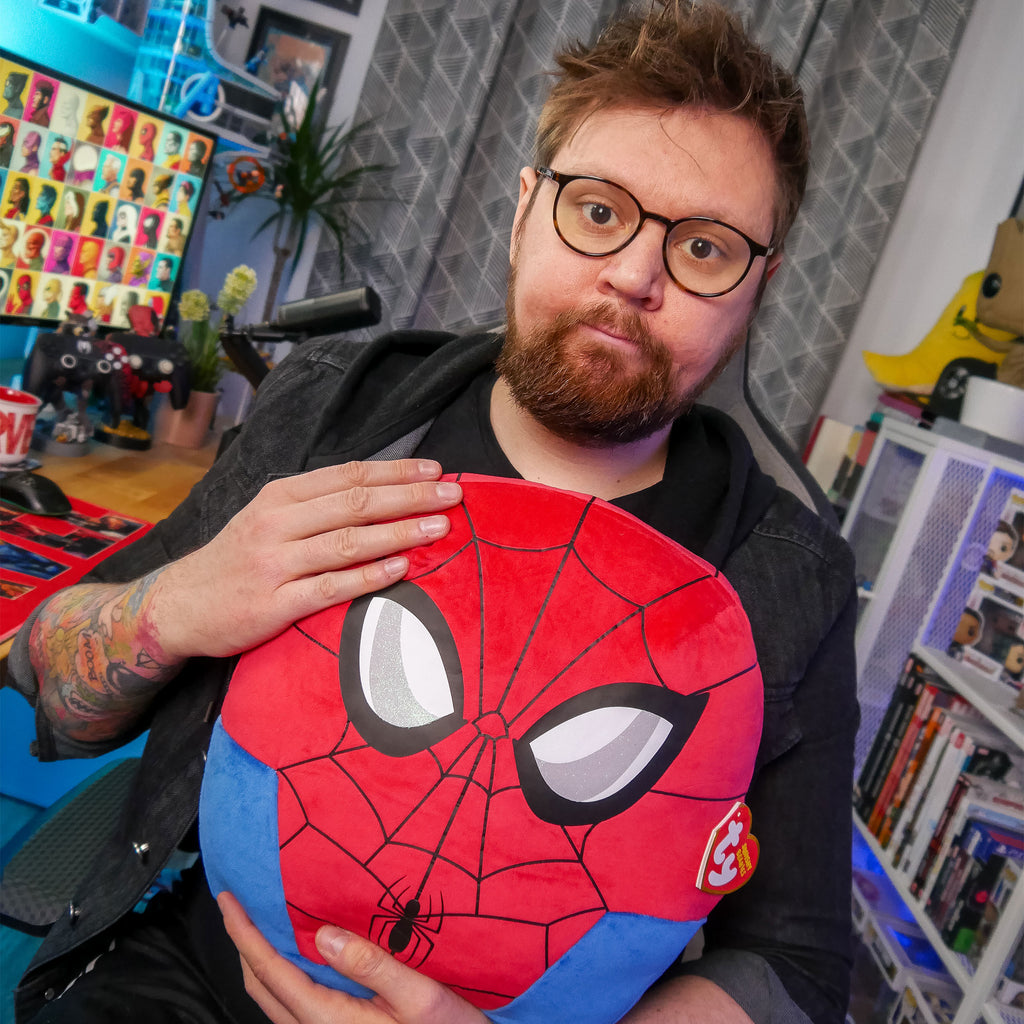 Produktbild Spider-Man Squishy Beanies Plüsch Kissen 35cm - Marvel