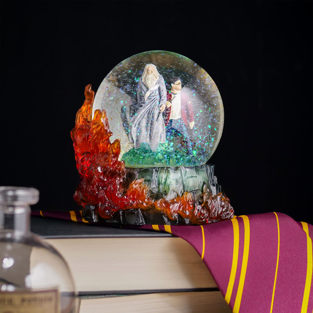 Produktbild Harry Potter mit Dumbledore Schneekugel