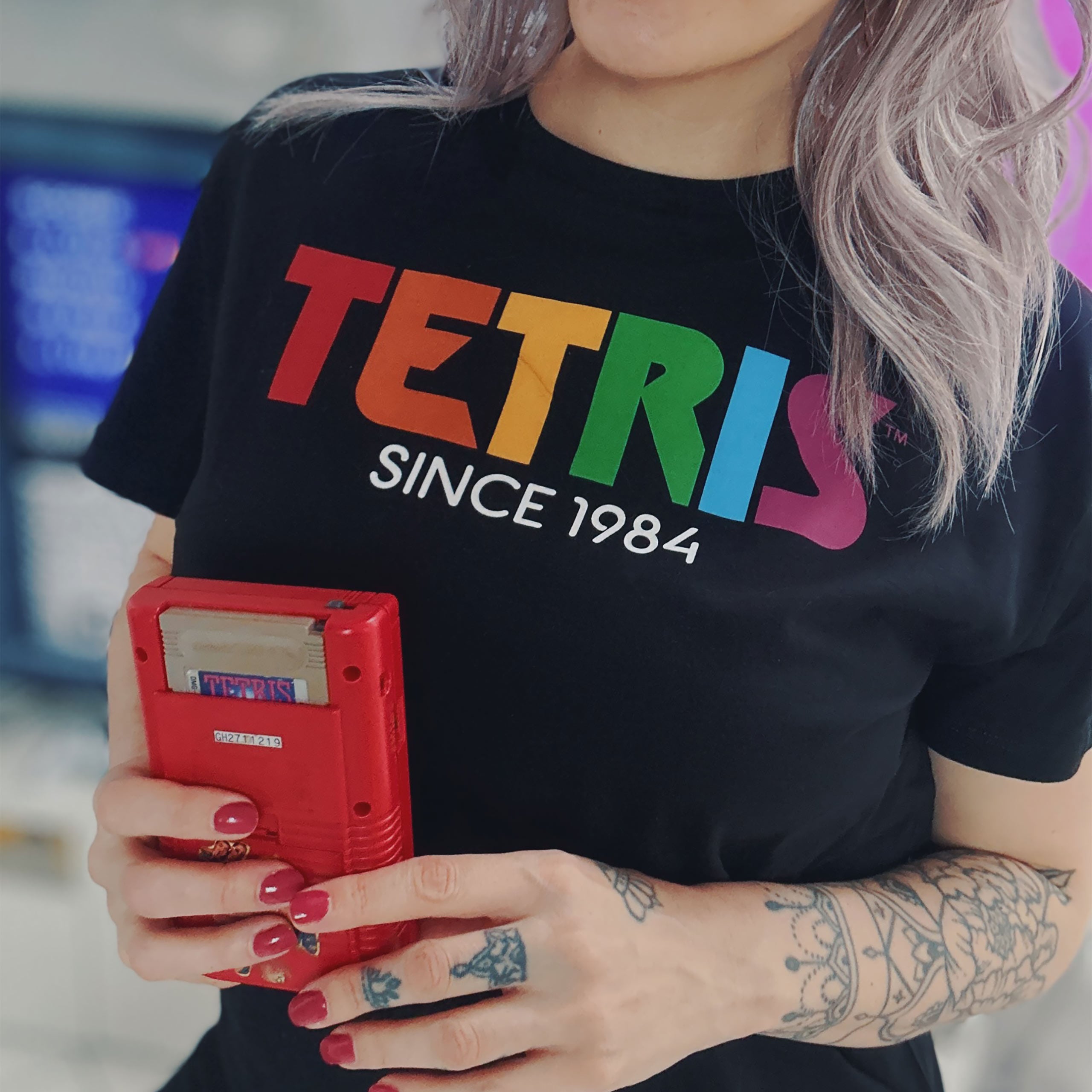 Produktbild Tetris - Since 1984 T-Shirt schwarz