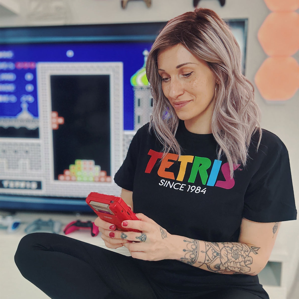 Produktbild Tetris - Since 1984 T-Shirt schwarz