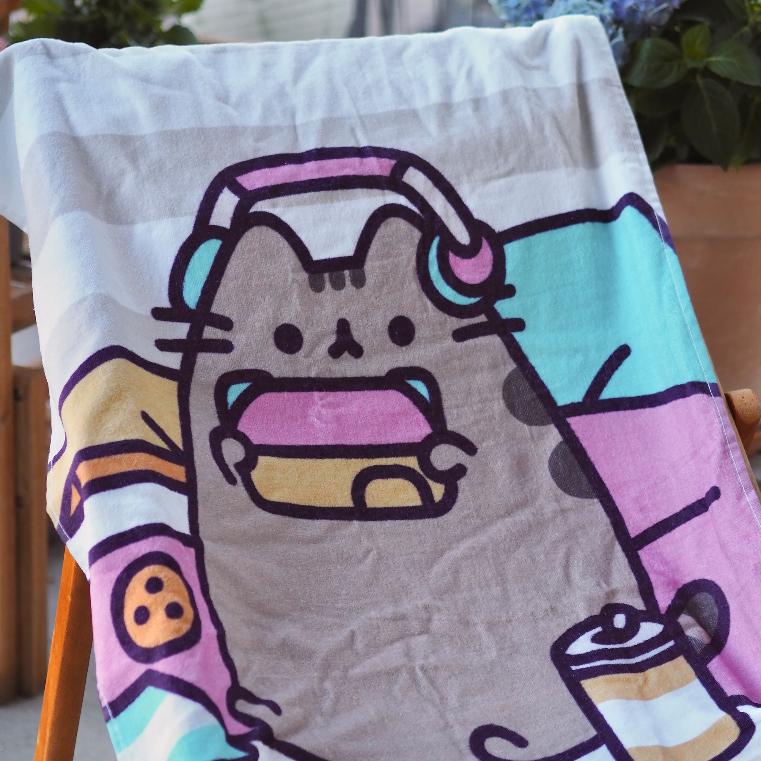 Produktbild Pusheen - I'm Busy Badetuch