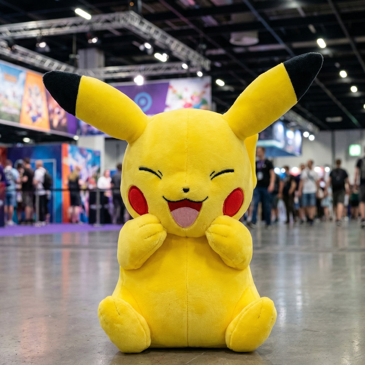 Produktbild Pikachu Plüsch Figur 20cm - Pokemon