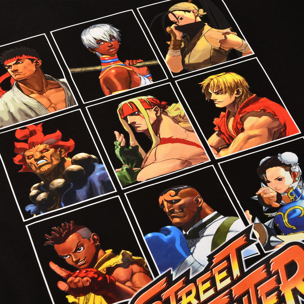 Product image Street Fighter - Characters T-Shirt Black