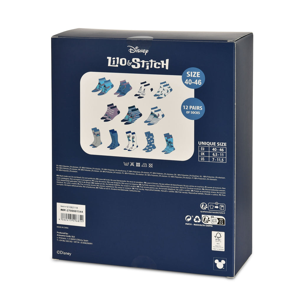 Produktbild Stitch Socken Adventskalender - Lilo & Stitch