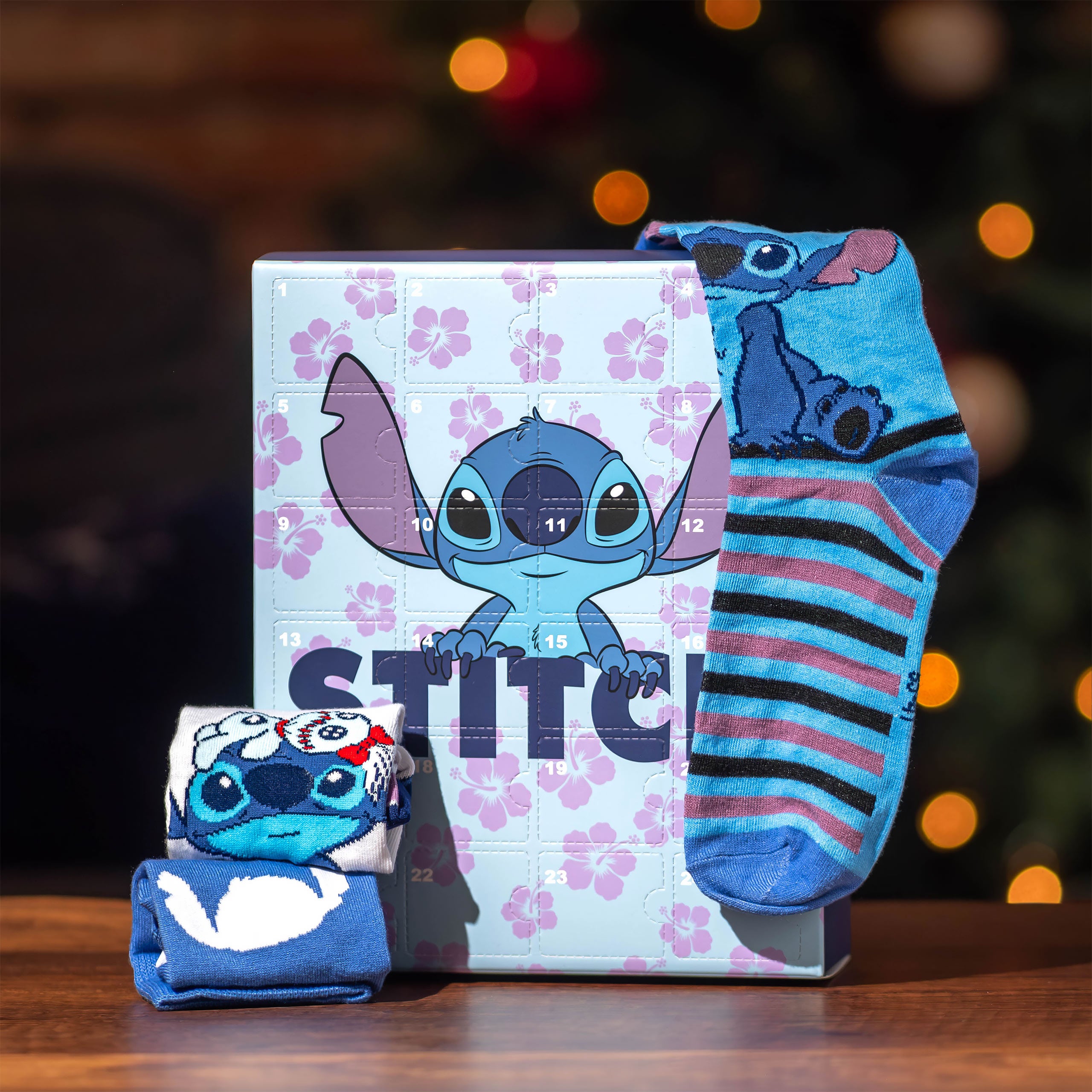 Produktbild Stitch Socken Adventskalender - Lilo & Stitch