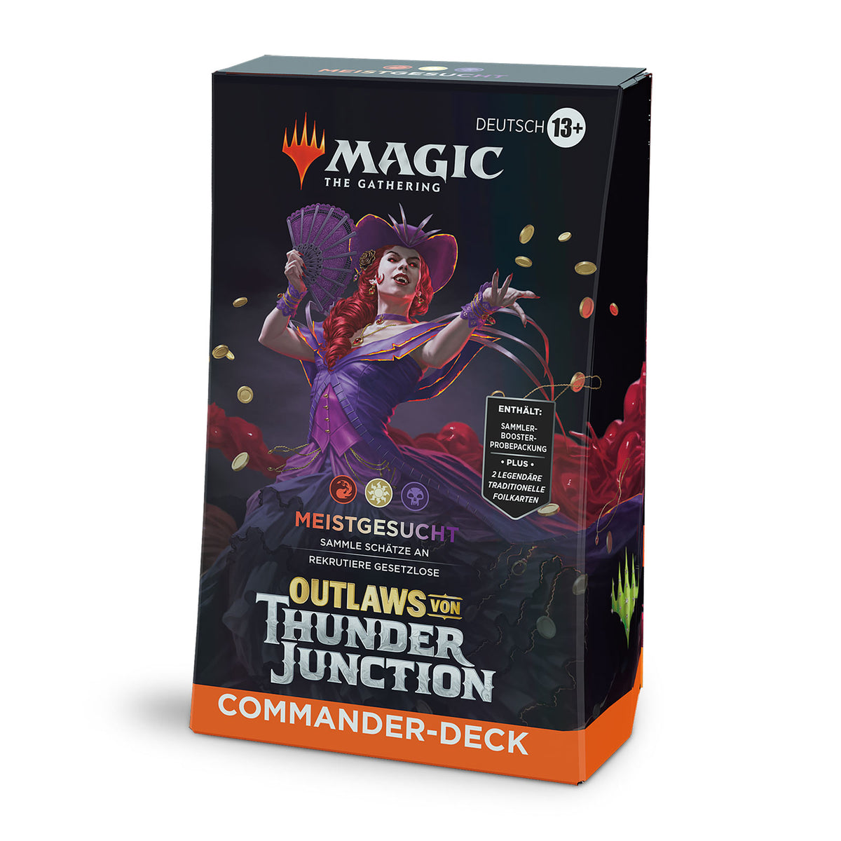 Produktbild Outlaws von Thunder Junction - Meistgesucht Commander Deck - Magic The Gathering