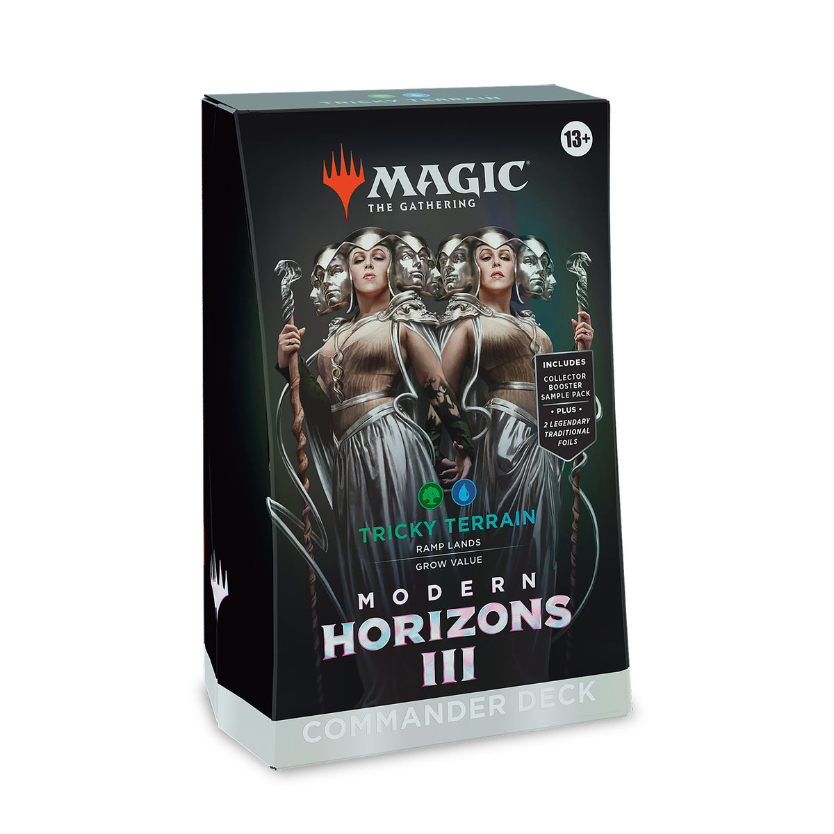 Produktbild Modern Horizons 3 - Tricky Terrain Commander Deck - Magic The Gathering
