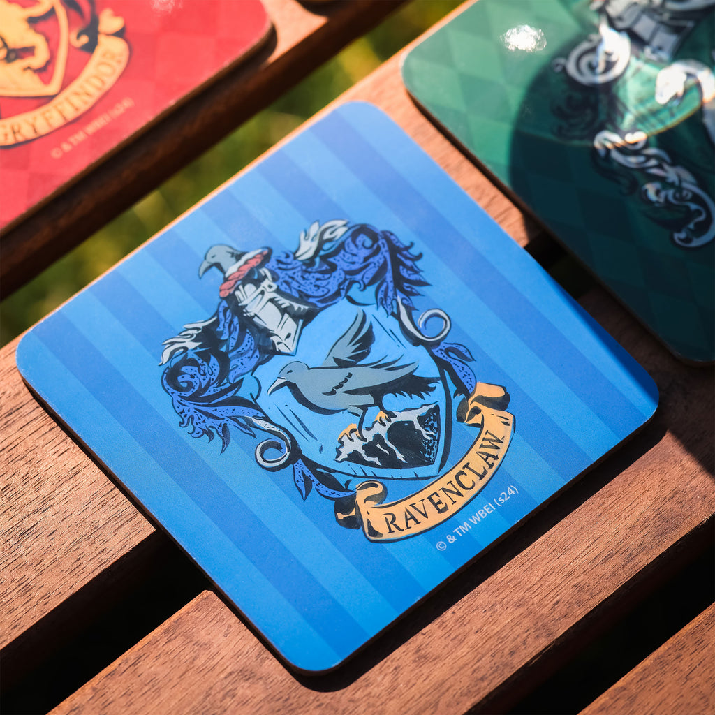Produktbild Harry Potter - Häuser Wappen Untersetzer 4er Set