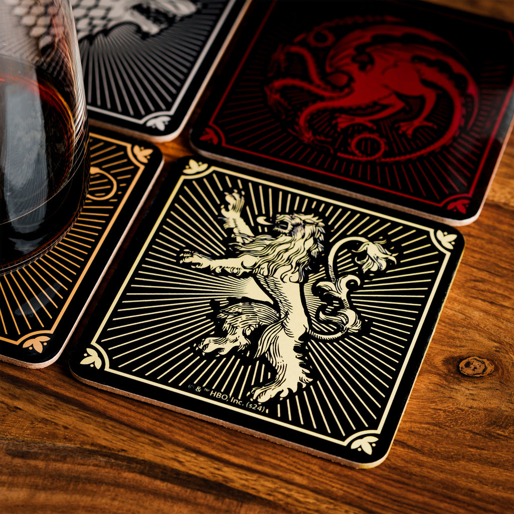 Product image Game of Thrones - House Crests Coaster Set of 4