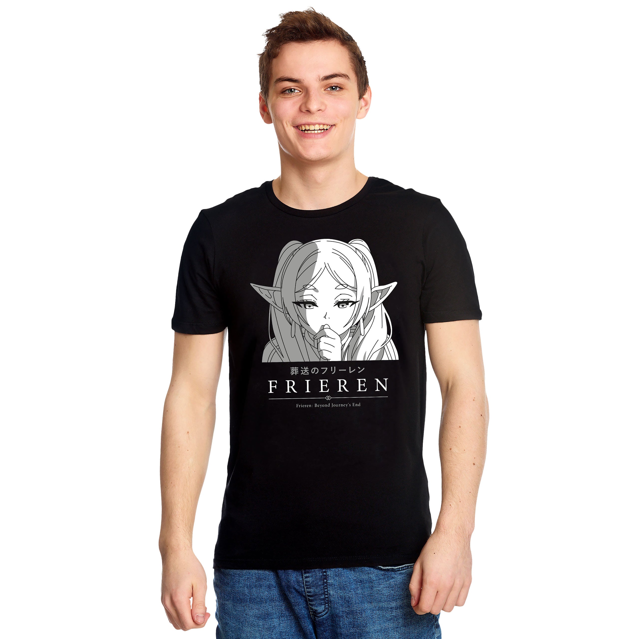 Produktbild Character T-Shirt für Frieren Fans schwarz