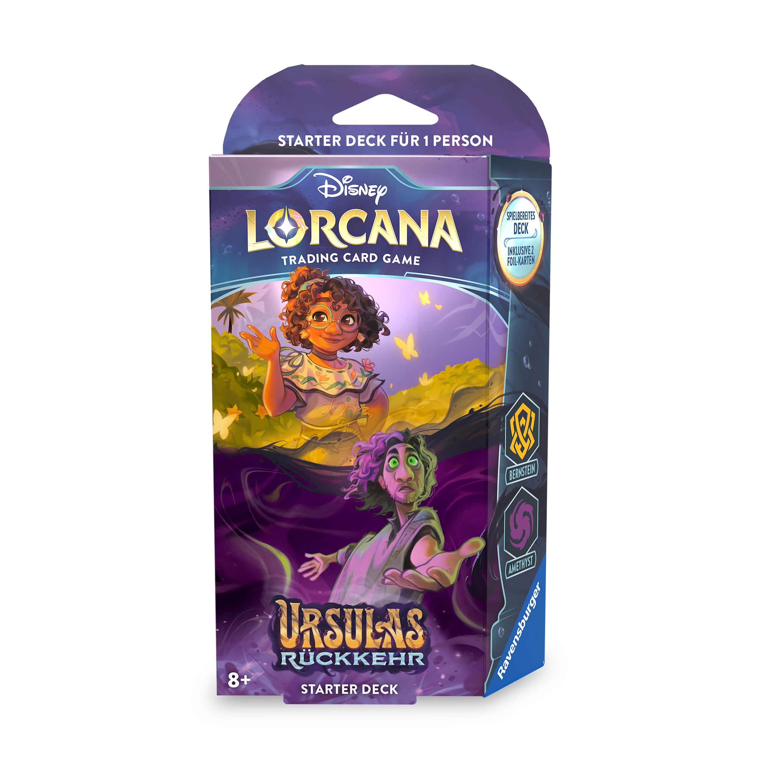 Produktbild Disney Lorcana Bernstein und Amethyst Starterset - Ursulas Rückkehr Trading Card Game