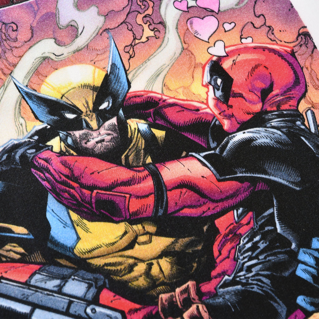 Produktbild Deadpool and Wolverine Best Bubs Comics T-Shirt weiß