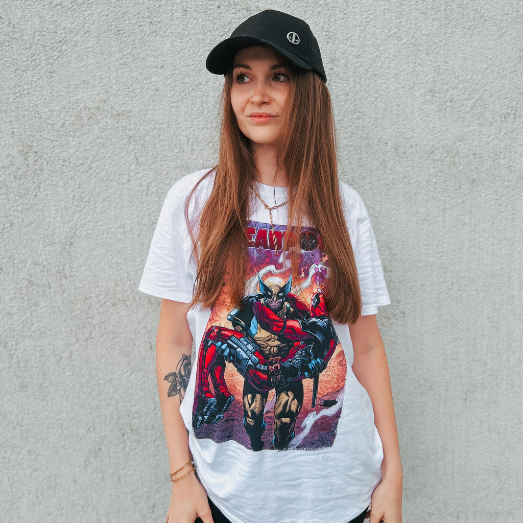 Produktbild Deadpool and Wolverine Best Bubs Comics T-Shirt weiß