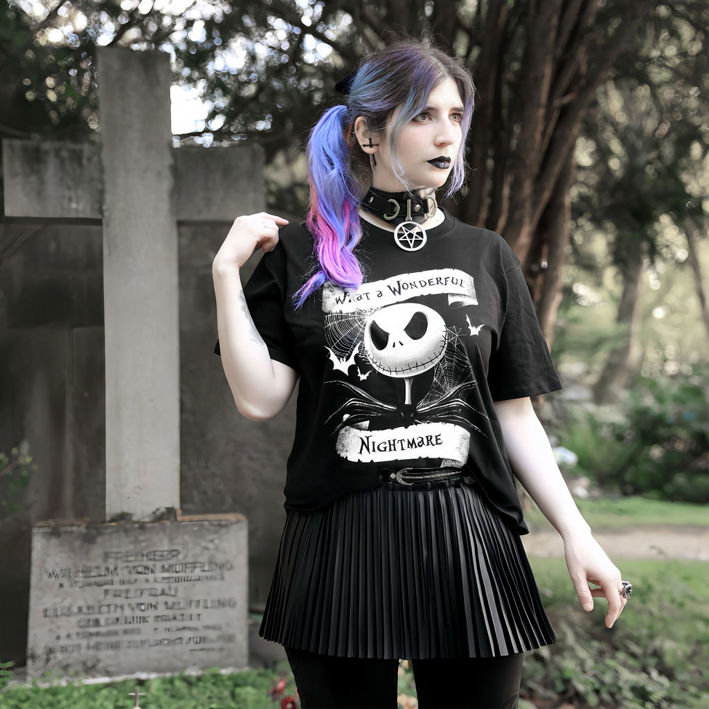Produktbild Nightmare Before Christmas - What A Wonderful Nightmare T-Shirt schwarz