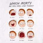Product image Rick and Morty - Emotion of Morty white T-Shirt