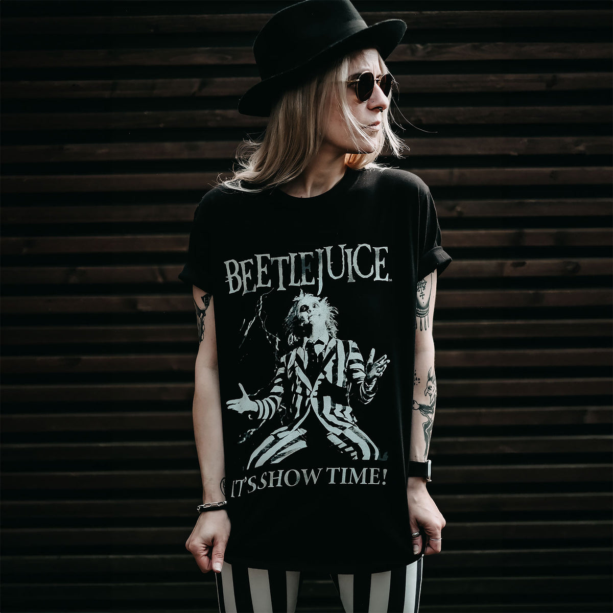 Produktbild Beetlejuice - It's Show Time! T-Shirt schwarz